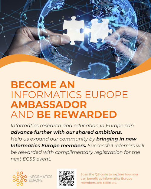 Informatics Europe Ambassador - We Want YOU!