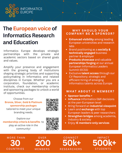 Your Engagement Overview with Informatics Europe