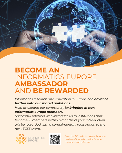 Informatics Europe Ambassador - We Want YOU!