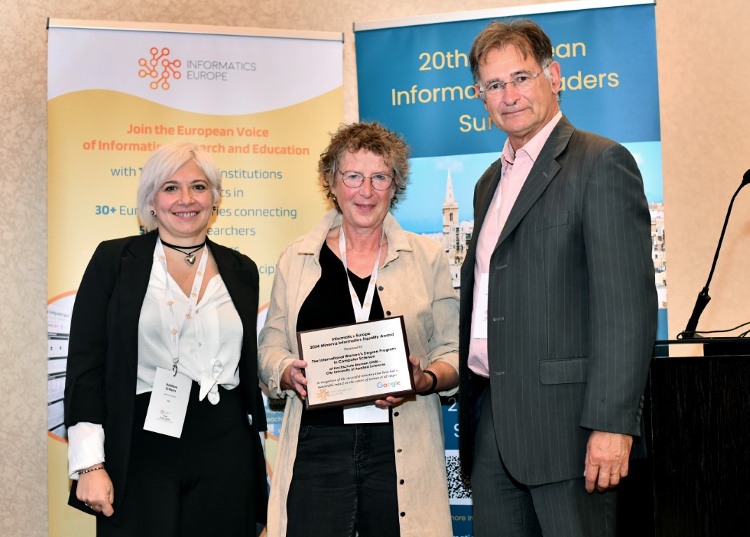 IE's Minerva Informatics Equality Award 2024 Winner