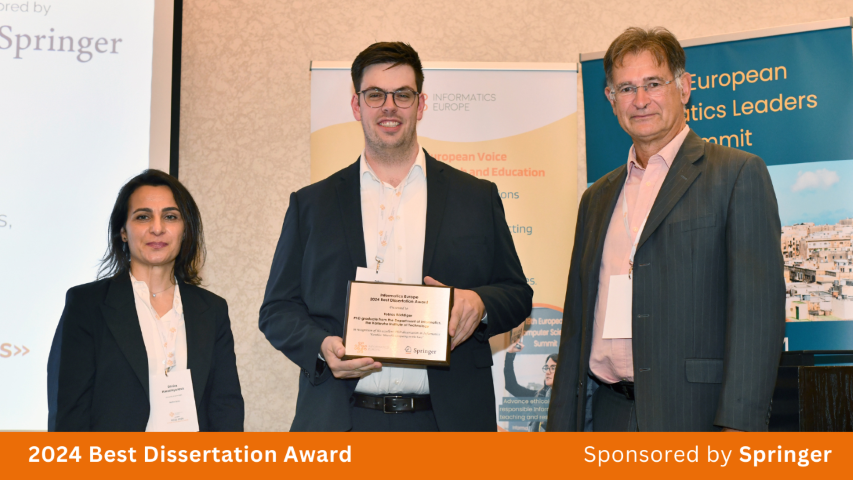 2024 Best Dissertation Award Honors 1 Winner & 2 Runners-up for Informatics Research Excellence