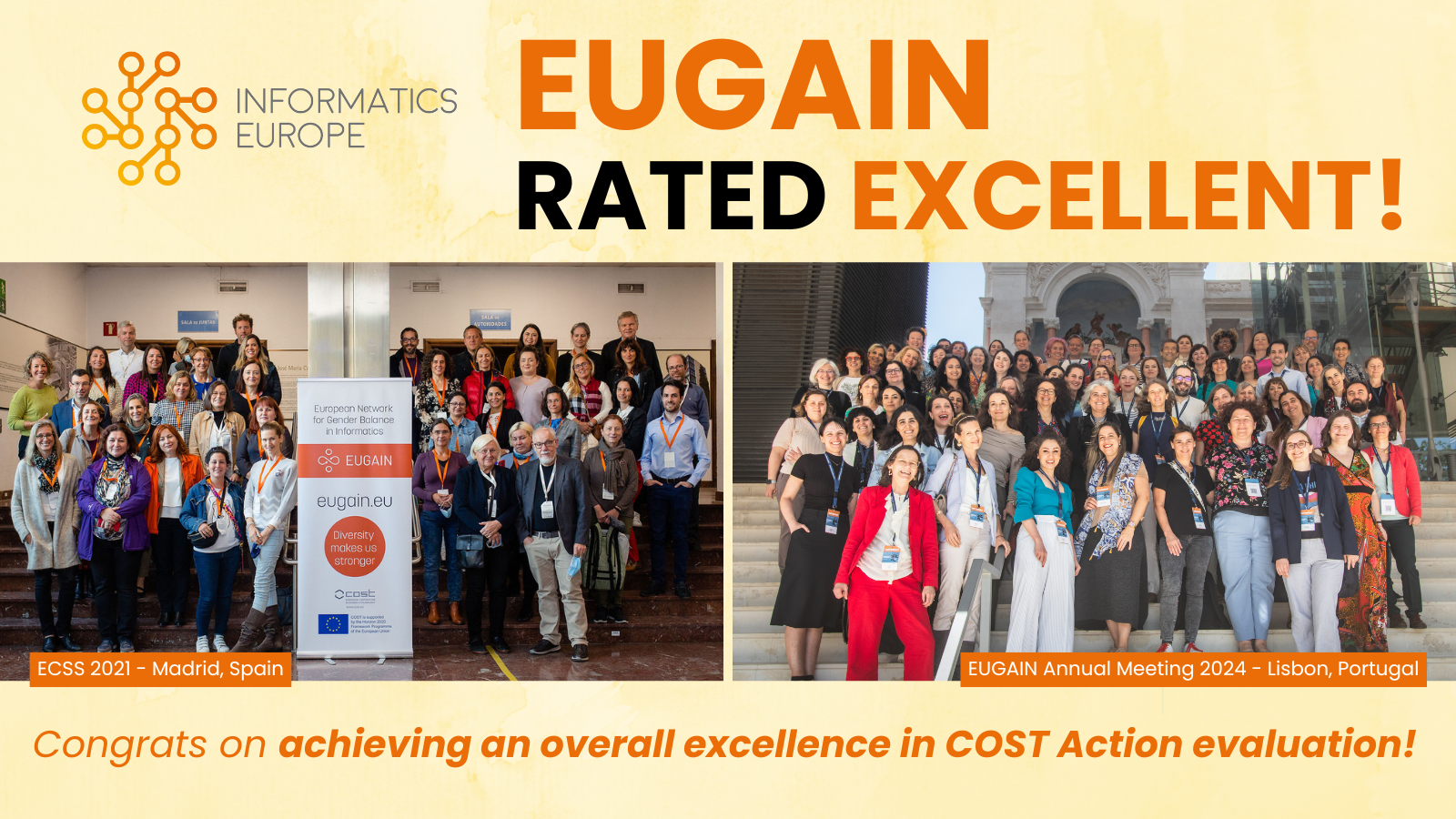 IE Applauds EUGAIN's Outstanding Evaluation on Gender Balance